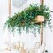 2 Pack Artificial Hanging Vines (2pc-green Vine) 6"D x 9"W x 2.3"H